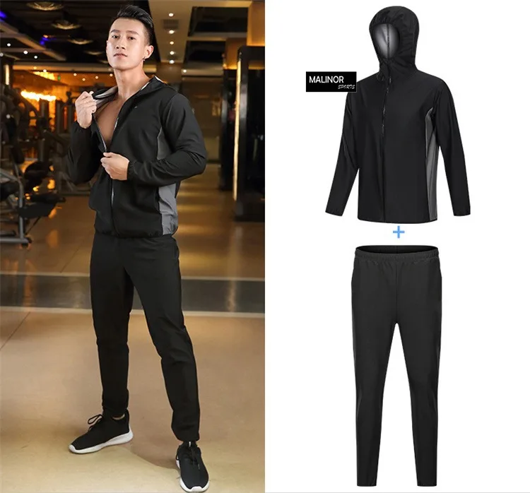 Wholesale Custom Made Cheap Price Body Building Sauna Suit Sports Fitness Set Sauna Suits
