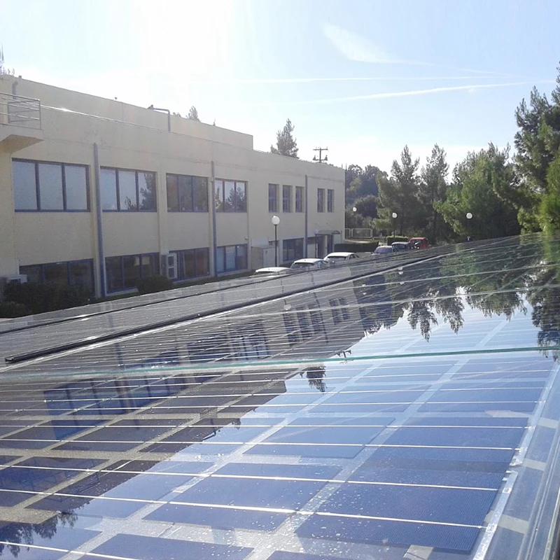 Yangtze solar 200W optional Transparency hjt bipv glass photovoltaic module