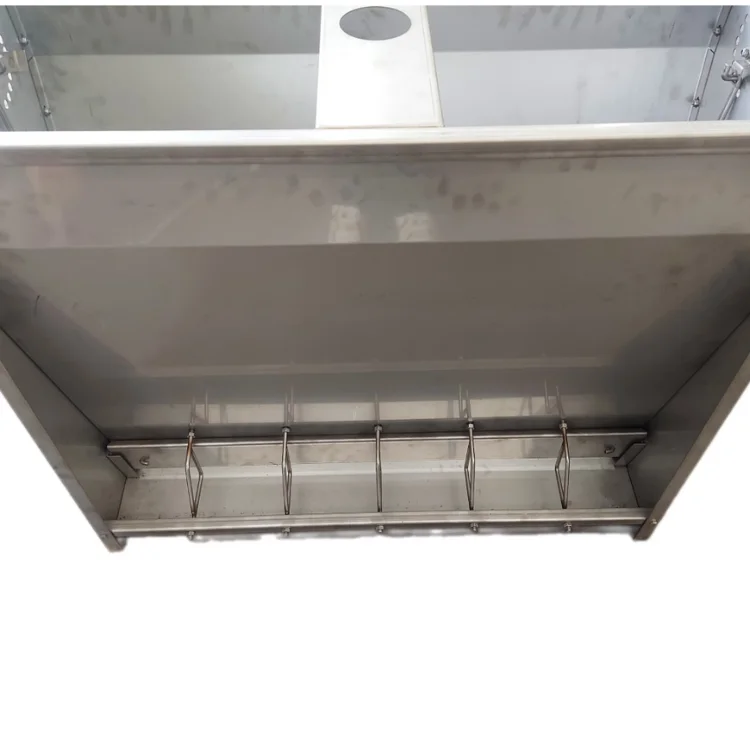 Wholesale stainless steel food trays pig feed trough Long food trough Galvanized From Vietnamese manufacturer