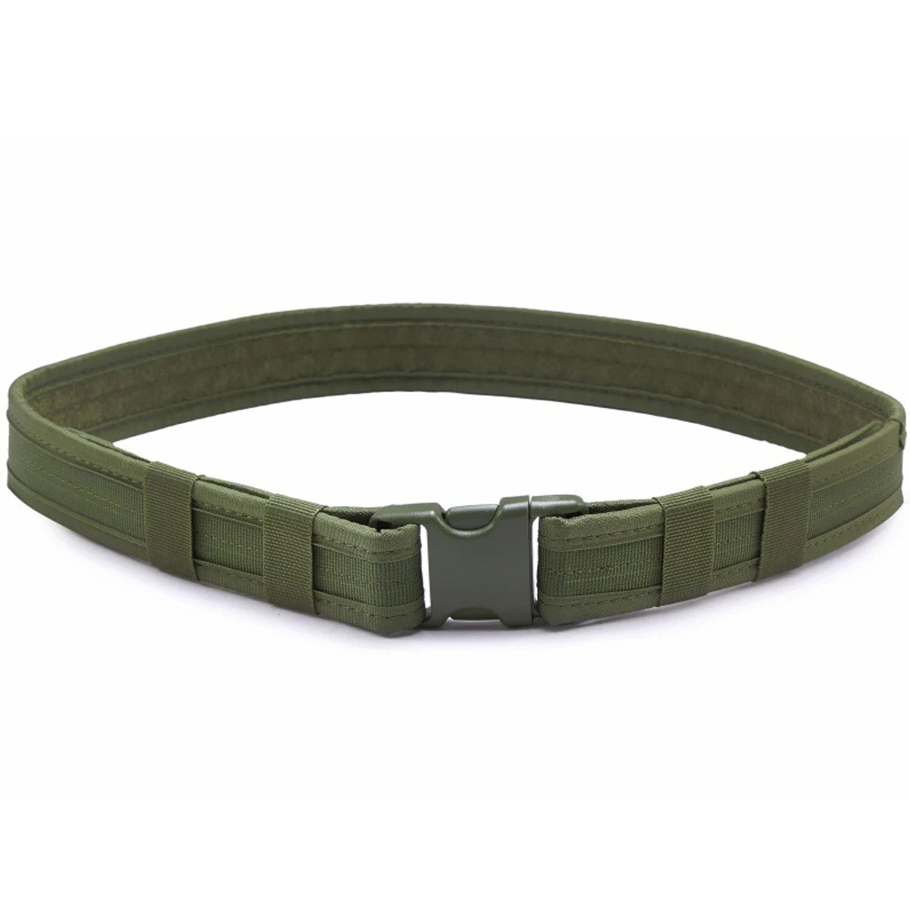 OEM 1.5 Inch Nylon Tactical Belt Duty Waist Support Outdoor Sport Shooting Hunting Accessories Combat Belt