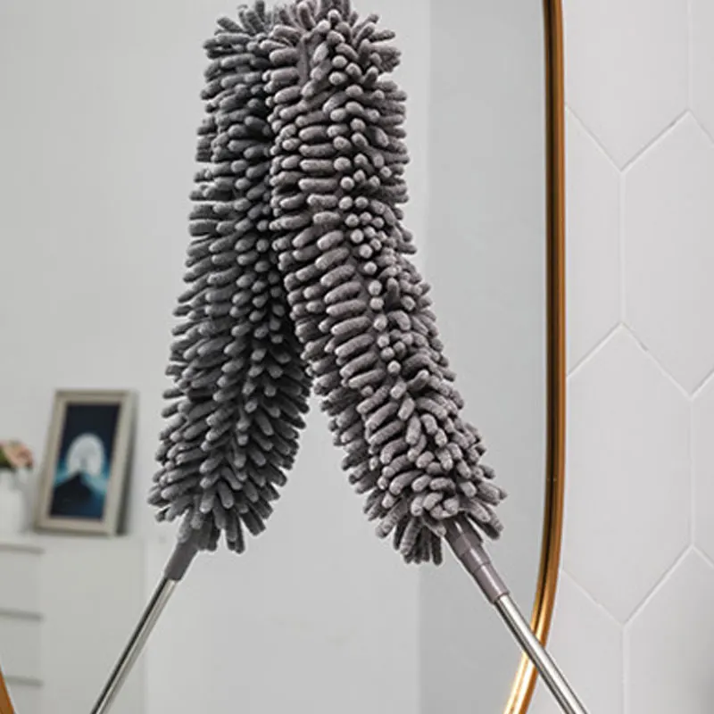 Innovation Manufacturing Long Car Microfiber Cleaning Handle Duster Dusting Brush
