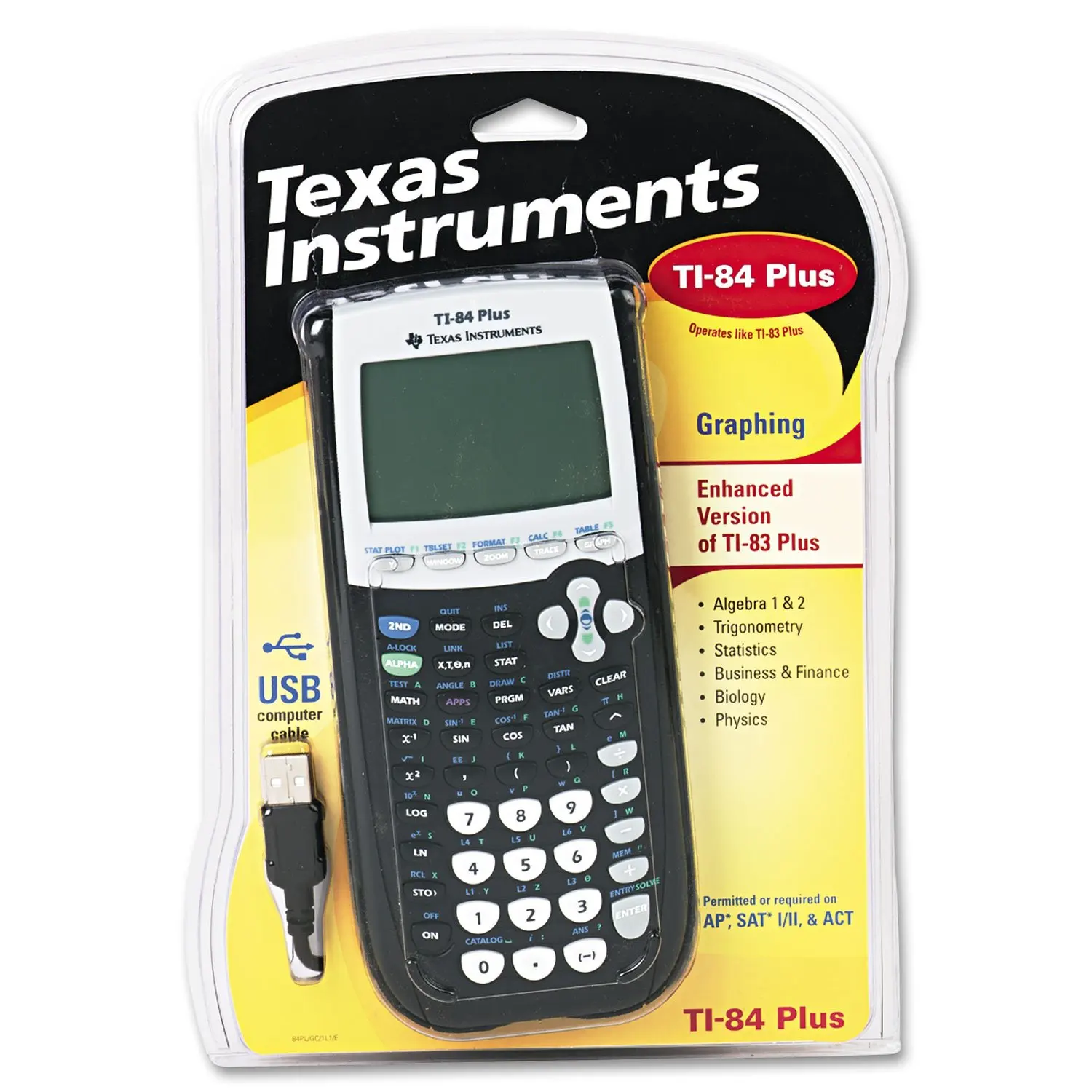 Высококачественные инструменты Техаса Ti-84 плюс графический калькулятор для продажи с комплектными частями и аксессуарами