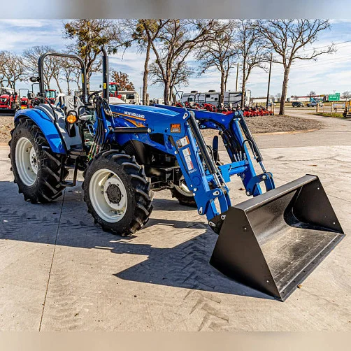 Горячая Распродажа, низкая цена, 45 л.с., б/у, новый Голландия, легкий вес, Новая Голландия с погрузчиком и сельскохозяйственным оборудованием