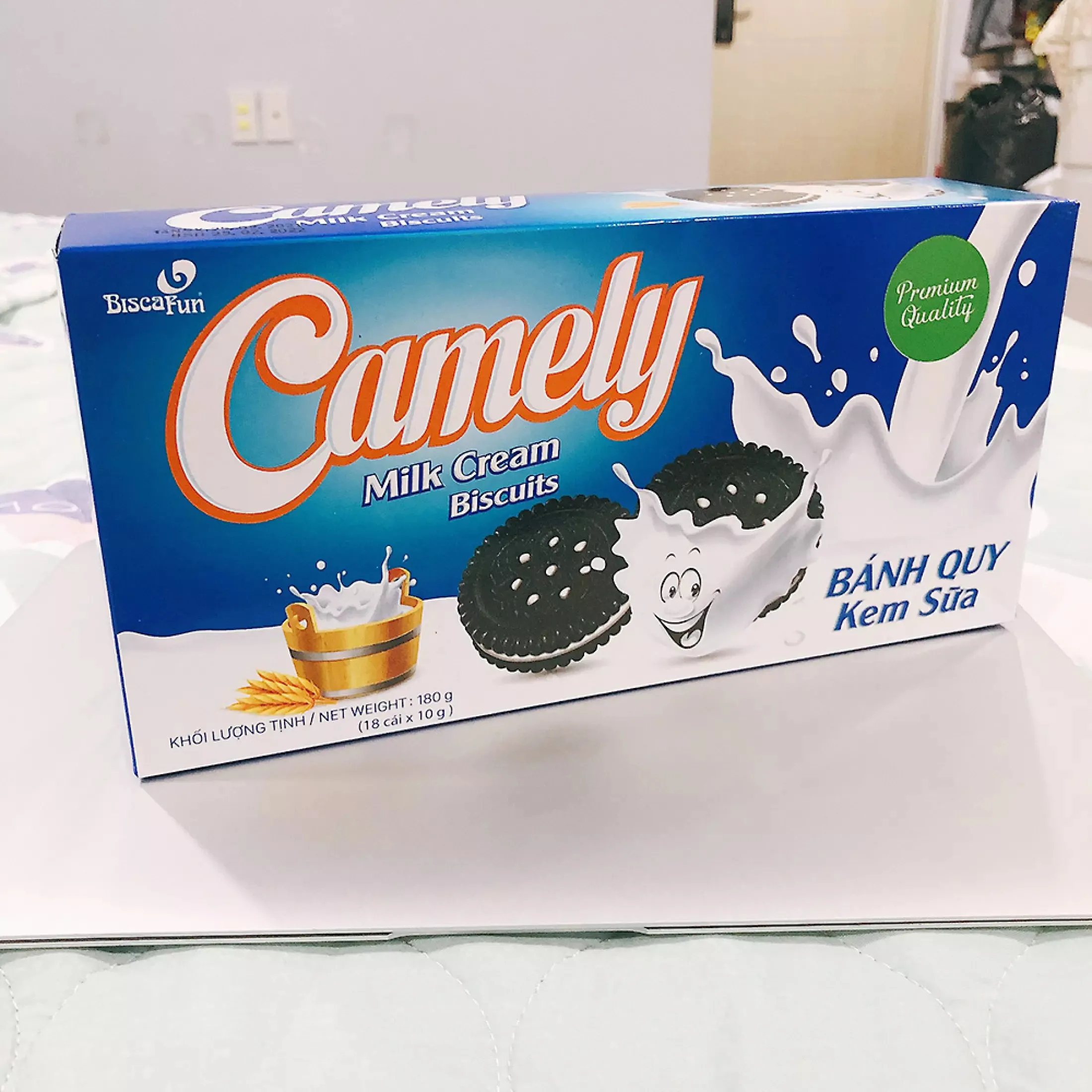 Coc-oa Бисквитное печенье с молочным кремом