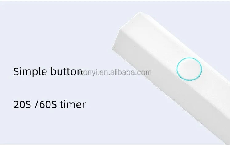 2023 Mini Battery Nail Lamp Usb Portable Flashlight Pen Type LED Light Therapy Machine Ultraviolet Nail Dryer Baking Lamp