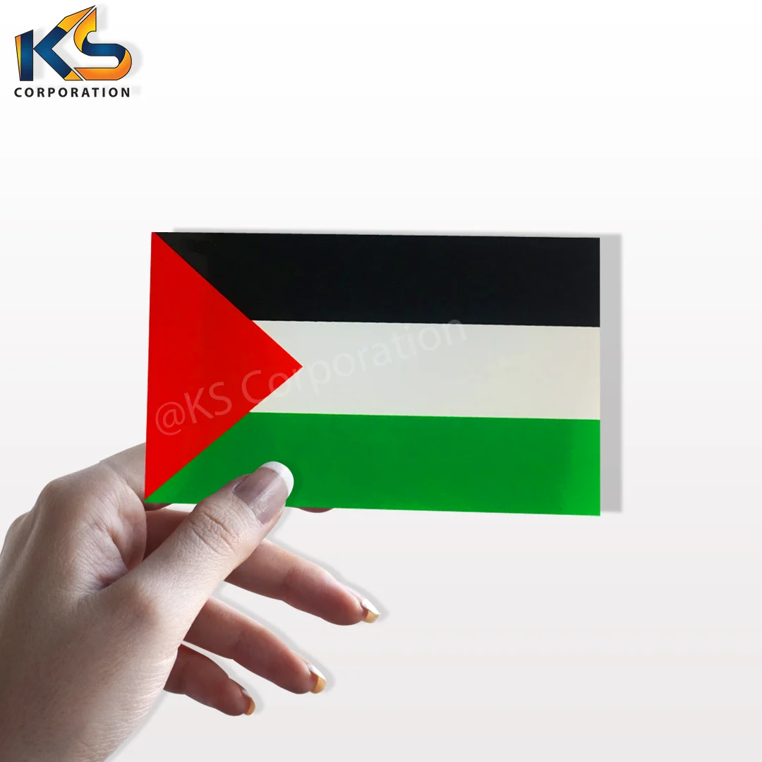 Custom Germany Flag Heart Shape Design Sticker Custom Outdoor Use Removable Reusable Vinyl Stickers