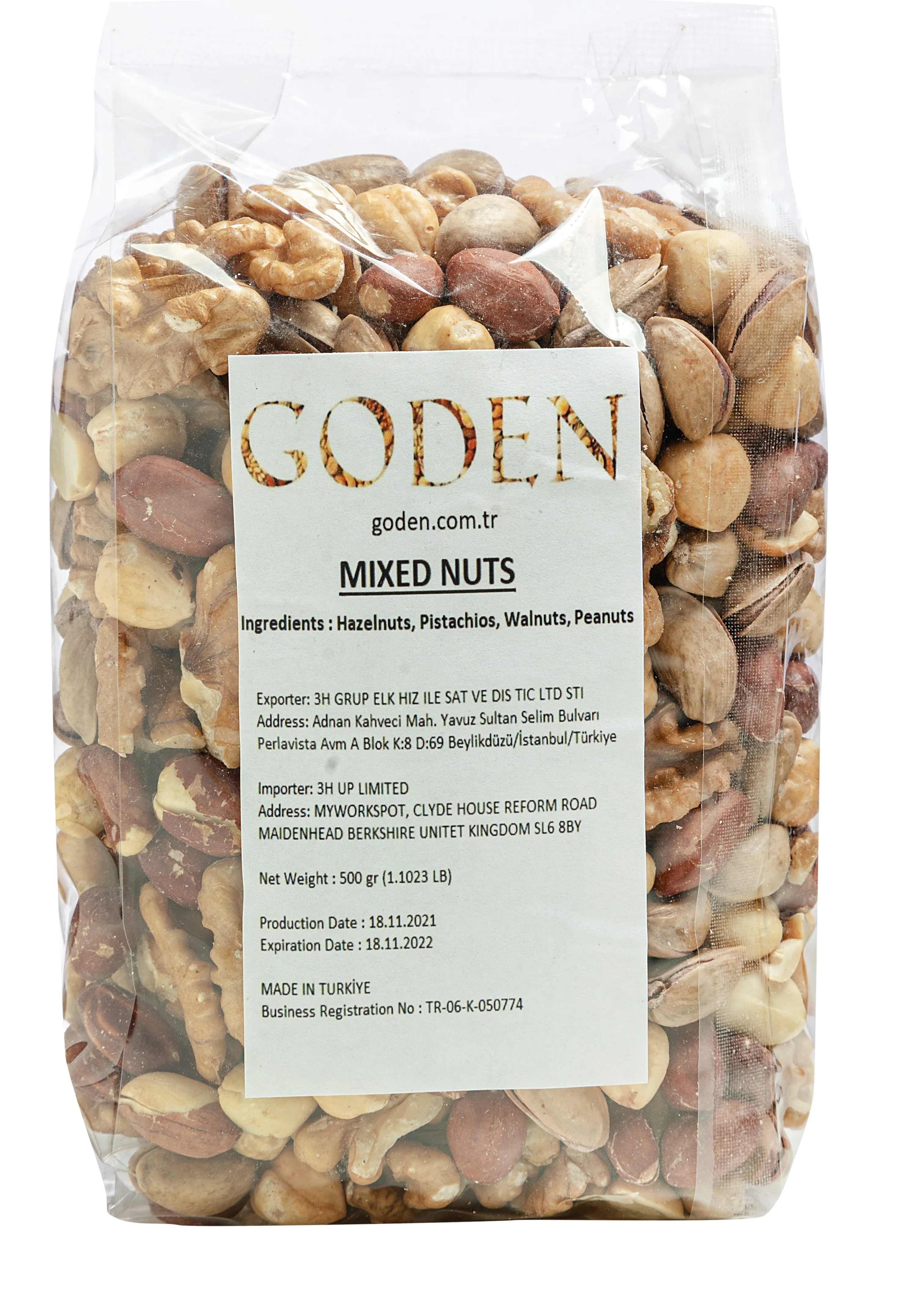 Best Quality Turkish Mixed Nuts and Free Gifted Storage Box Container OEM Agricultural Nuts