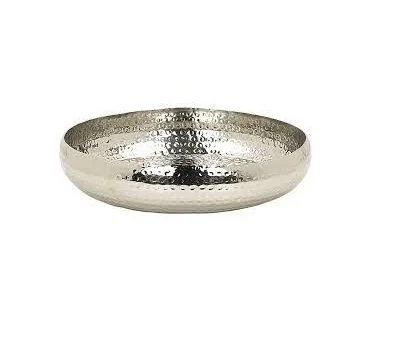 Metal bowl for serving ware bowl usage rostro homes Wholesale Custom Metal Recycle Round Large Serving gold color customized