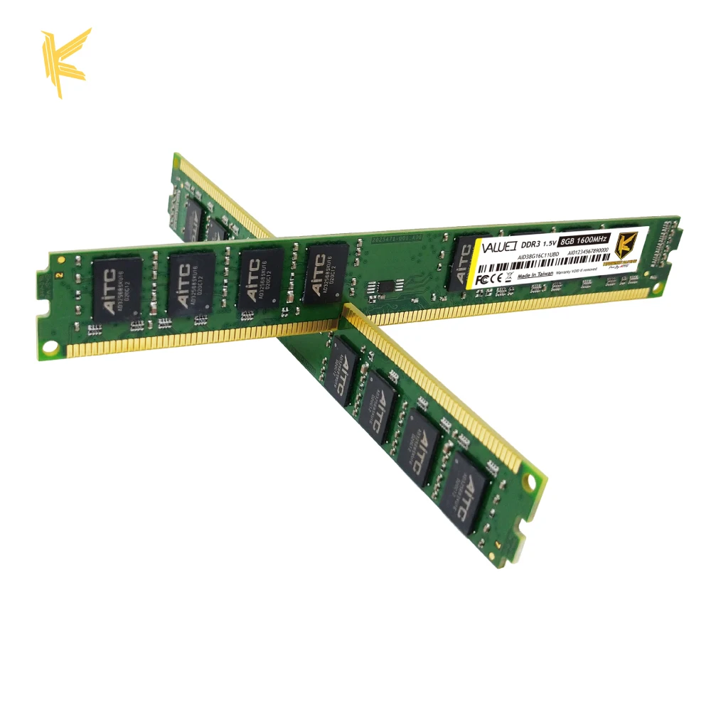 [AITC] 1600MHz 8GB PC3 12800 long dimm memoria ram
