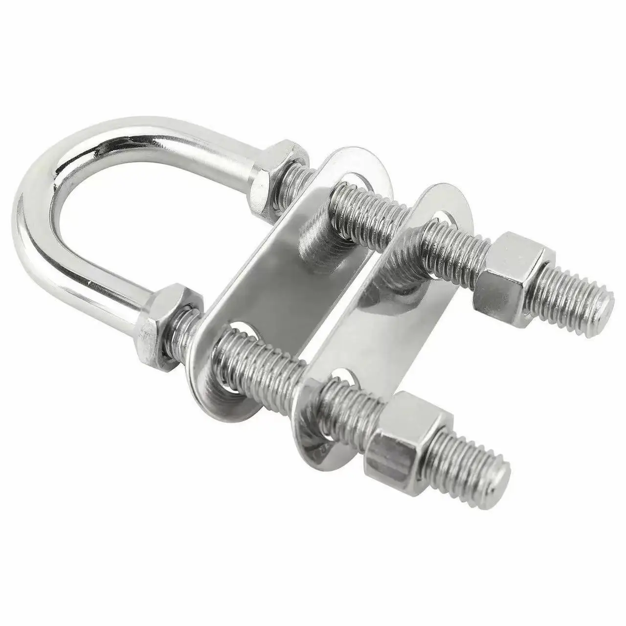 High Quality Marine Stainless Steel Hook Casting Service U Bolt Boat Bow Eye Stern Eye Dock Cleat New Condition Steel Clamps