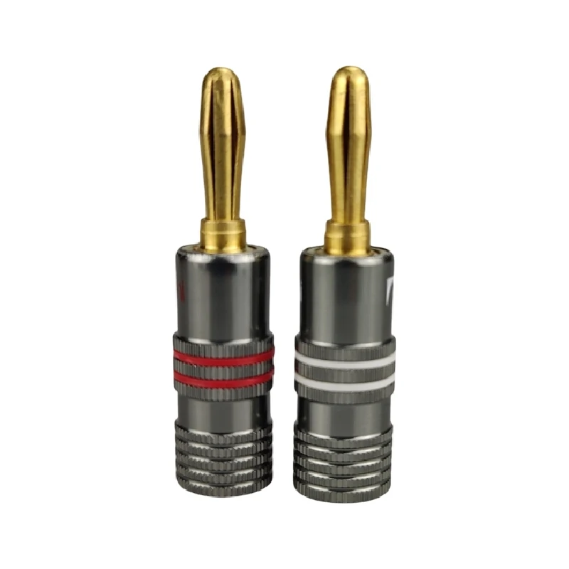 OEM factory gold plated connector banana plug