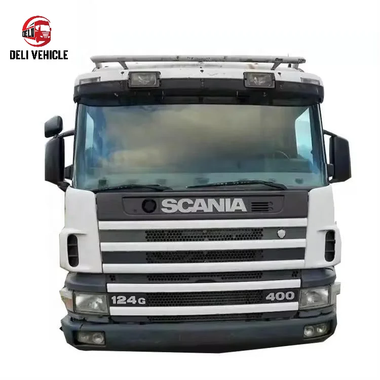 Second hand  6x2 360HP Truck for SCANIA  P124  Used Trailer Truck