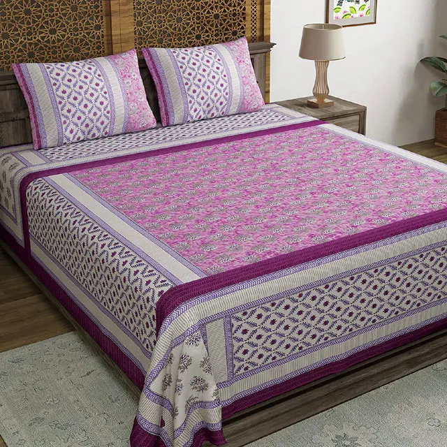 New European-style bedding four-piece set of pure cotton texture comfortable high fashion jacquard bed cover