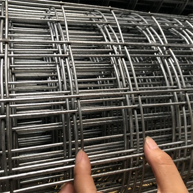 chicken pens and galvanized welded wire mesh cage Fence Roll Galvanized Iron Pvc Coated black welded wire mesh roll