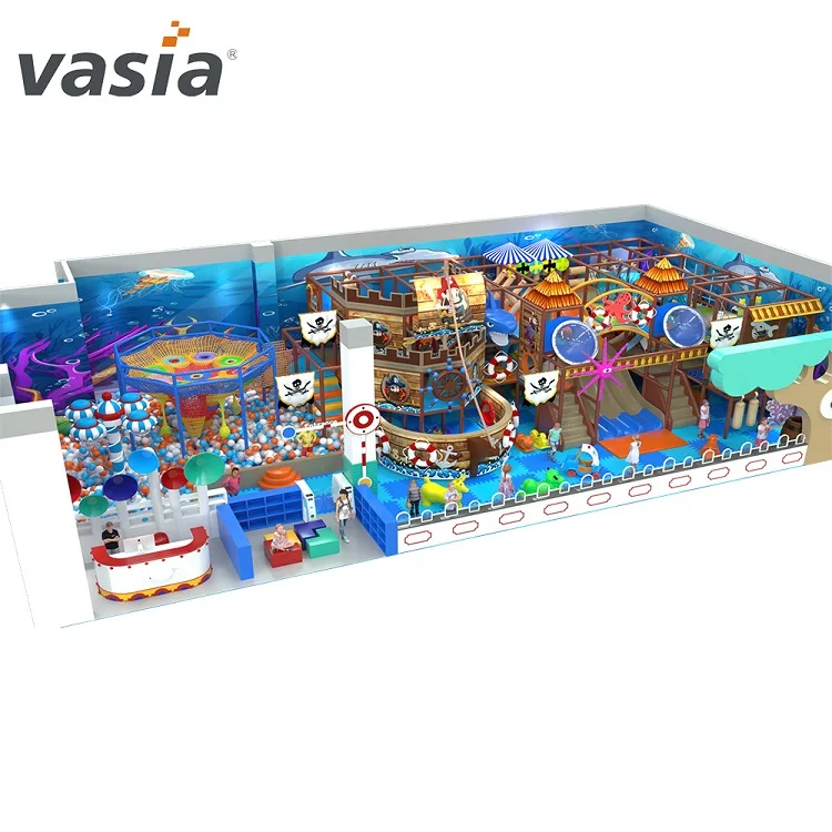 Commercial New Style toddler Children Soft Play Amusement Equipment Jungle kids play area Indoor Playground  slides sets