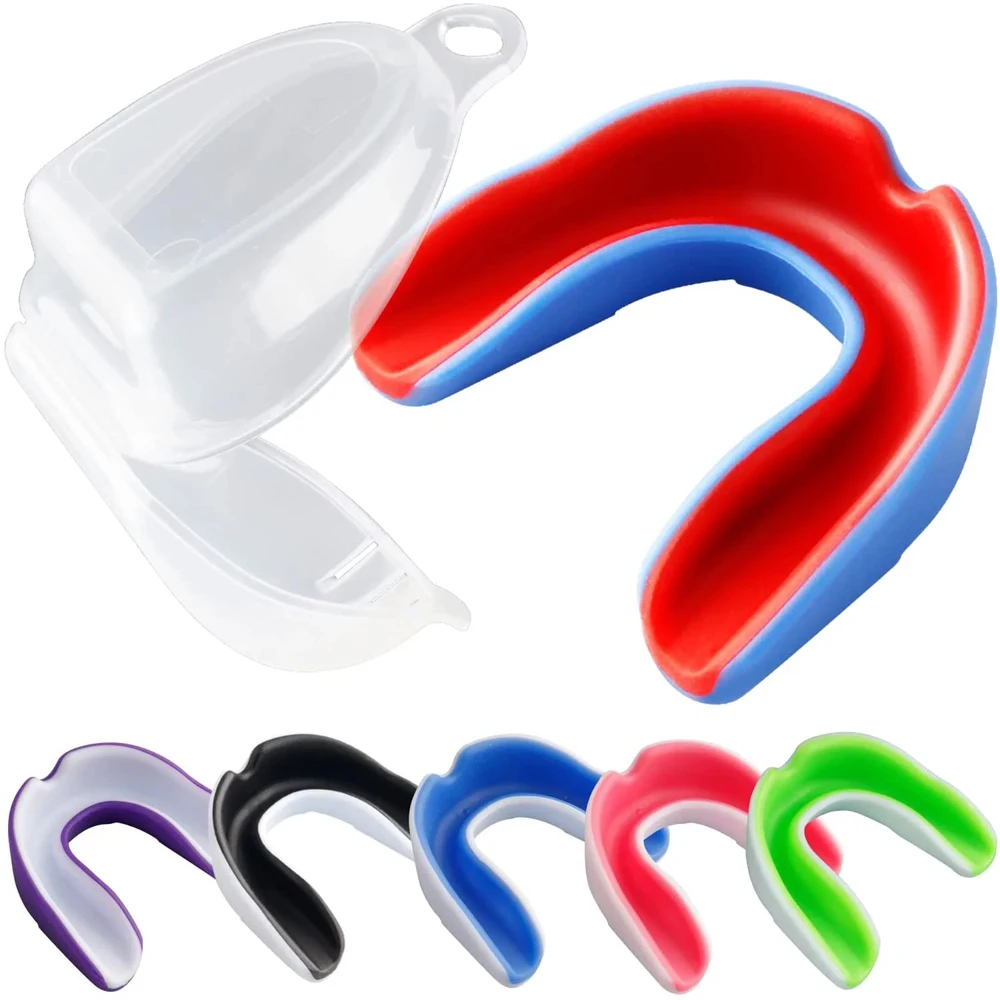 Hot Selling Kids Youth Adults Mouth Guard BJJ Fighting Taekwondo Mouth Piece Rugby Fitness Training Kickboxing Mouth Guard