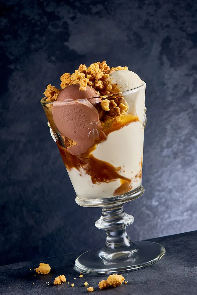 High quality Italian Ice Cream La Ricetta del gelato di Pa Caffe Original Box brick 1L for HORECA and shop