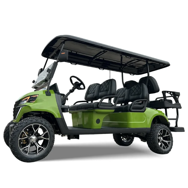 BEST SELLER Minor Customization 6 Seater Golf Club Car 48v 72v 4x4 Lithium Battery Hunting Electric Golf Cart Off Road