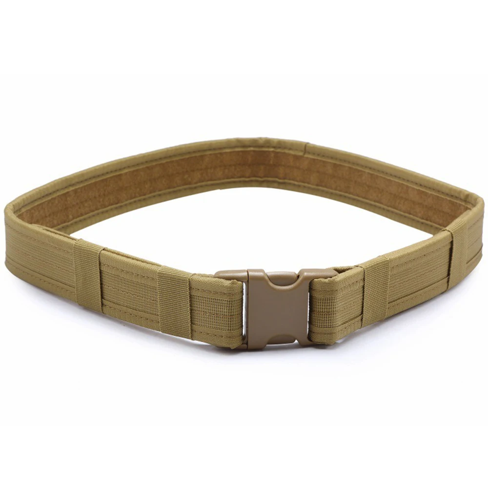 OEM 1.5 Inch Nylon Tactical Belt Duty Waist Support Outdoor Sport Shooting Hunting Accessories Combat Belt