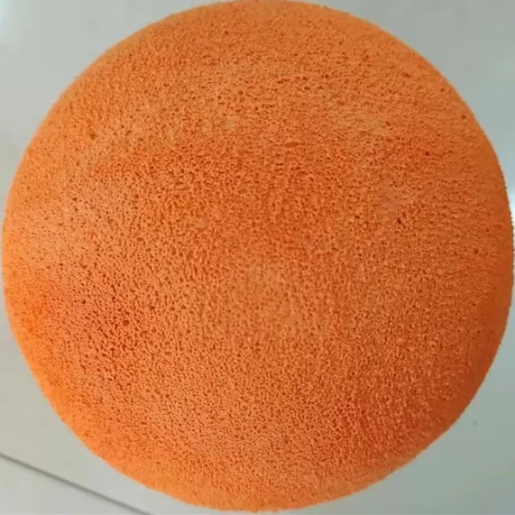 Natural latex sponge balls