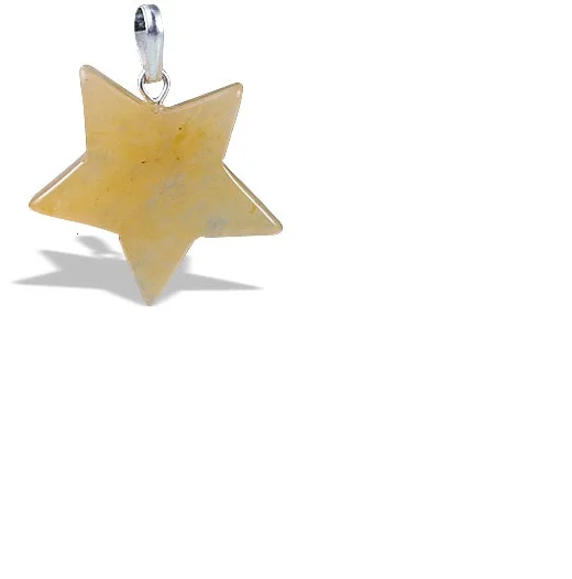 Wonderful Quality Of Wholesale Yellow Aventurine Stone Star  fashion Crescent Star Cuted shape  For pendants Buy From Soha Agate