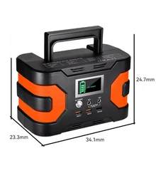 Solar Power System Kit 12V DC Battery Camping Hiking Powered Electric Generator with Inverter