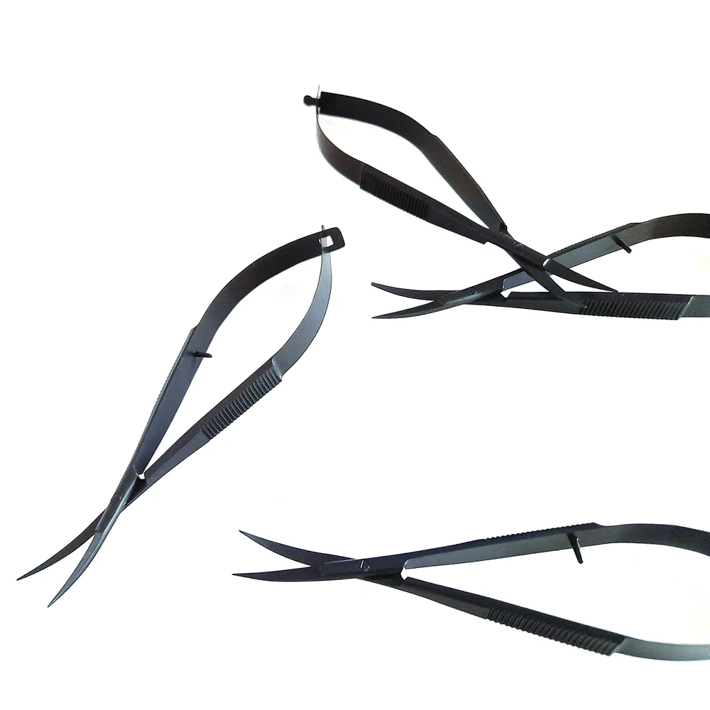 Makeup Manicure Nail Scissors With Stainless Steel Curved Blades Nail Cutting Tools Nail Supplies