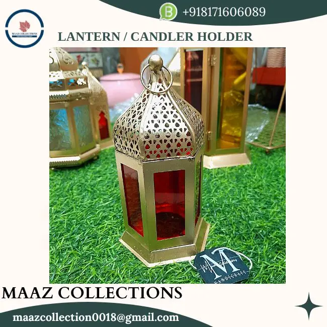 Lantern Moroccan Ramadan Wrought Iron Candle Lanterns For Home Decor and Weddings wholesale
