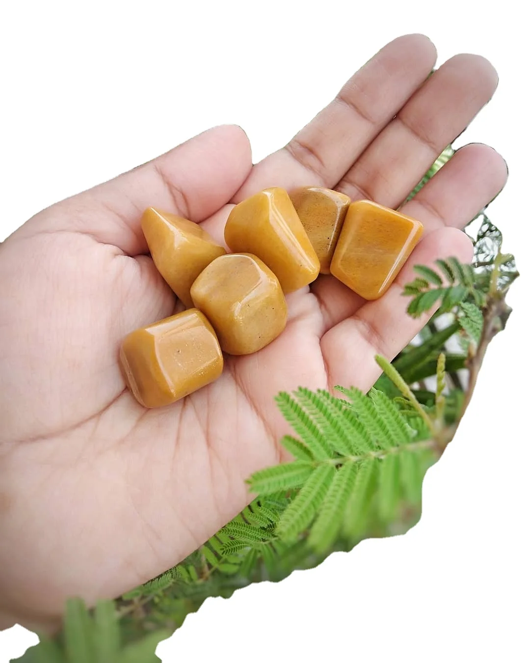 Wholesale Natural Yellow Aventurine Tumbled Stone Healing Crystal Stones Crystal Gravel Tumbled Stones For Gifts Natural healing