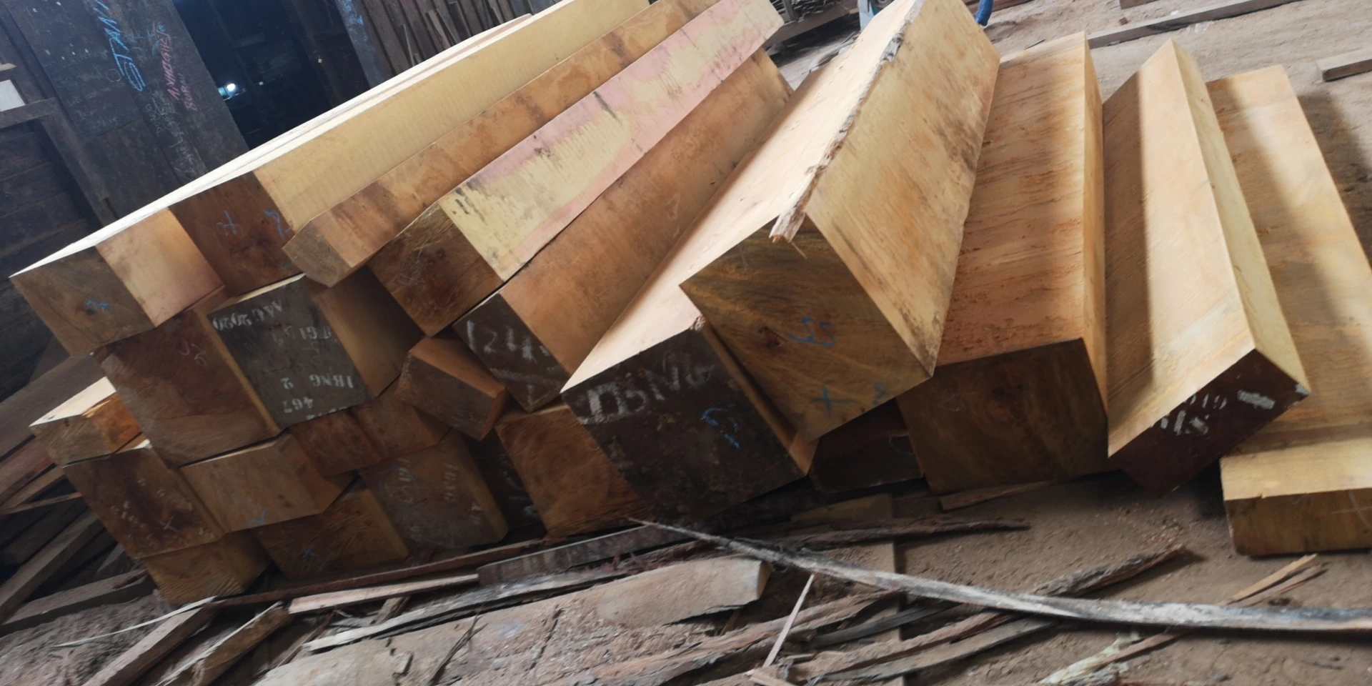 Tali sawn timber from Gabon, High quality with low price