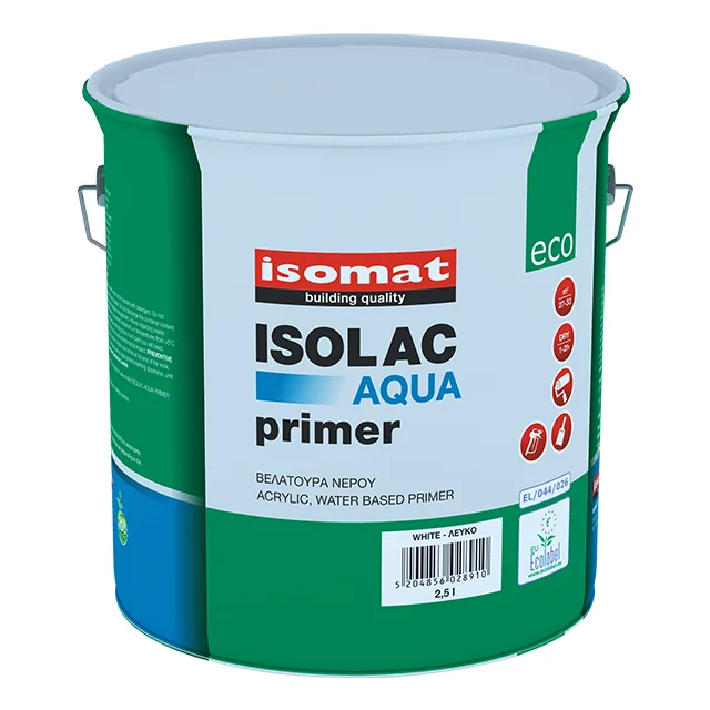 Eco-friendly, acrylic water-based primer for woodwork