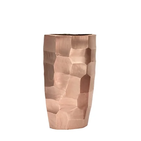 Modern Extra Large Hammered Table Vase Gold Finish Low Price Home Decorative Flower Pot Floor Table Decor