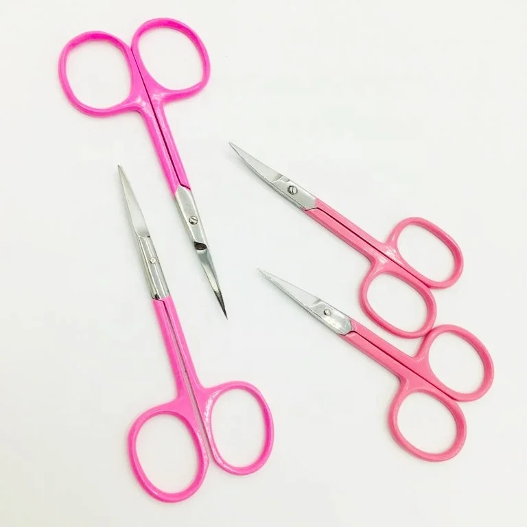 Wholesale Cuticle Scissors Professional Finger Nail Beauty Scissors Stainless Steel Silver Nail Mini Scissors Sustainable