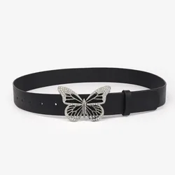 Wide Dress Wholesale Butterfly Buckle Women Faux Leather Girdle Belts Female Belt Fashion Jeans Belts for Ladies Women
