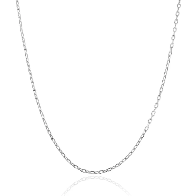 Роскошный дизайн простая цепочка оптовая продажа от производителя 925 стерлингового серебра ожерелье самая продаваемая ювелирные изделия