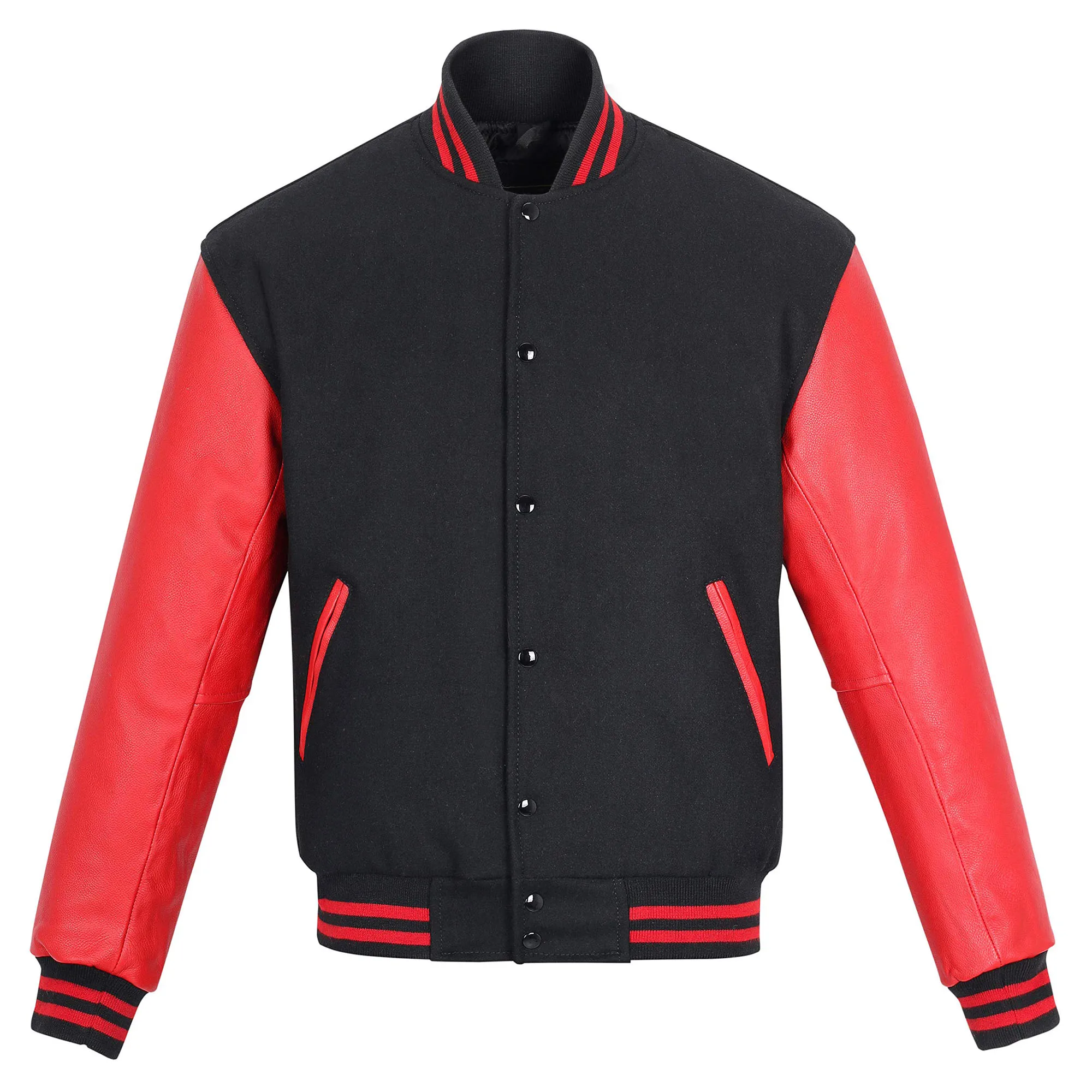 2024 new arrival latest design custom made printed your logo hot sale street wear baseball lettermen varsity jacket
