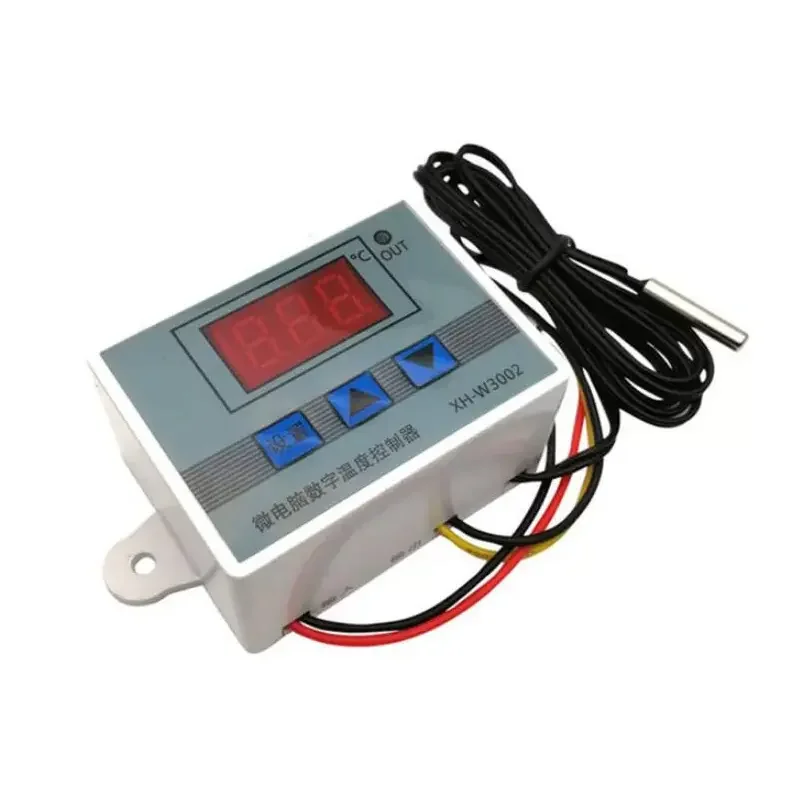 110V-220V/1500W цифровой термостат XH-W3002 Термостат Датчик температуры регулятор
