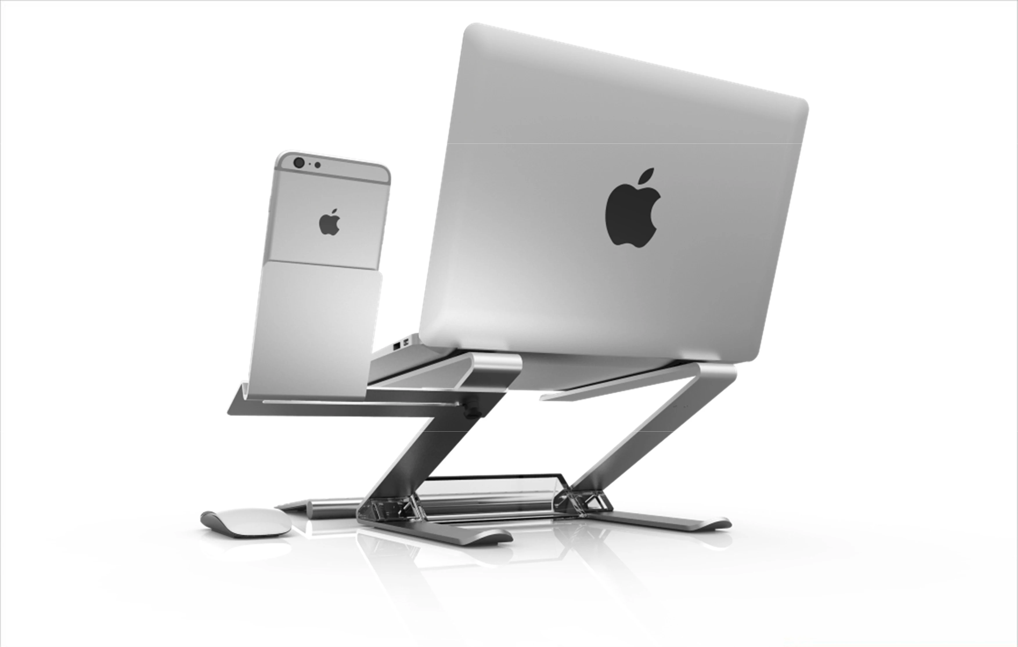 Latest Laptop Computer Z-Stand, Portable Notebook Computer Stand, Aluminum Laptop Stand