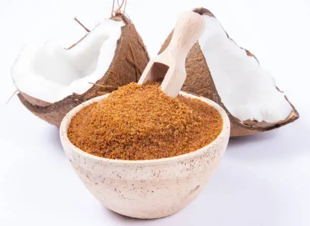 High Quality Cheap Price Organic Granulated Organic Coconut Saps Brown Sugar Caramel Flavored from Sri Lanka