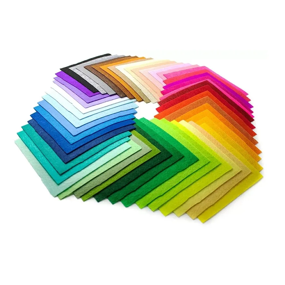 Sustainable Breathable Punched 100% Polyester Waterproof Premium Garment/Tennis Materials Needle Plain Texture Felt from Vietnam