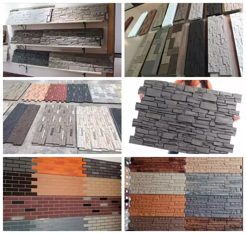 2024 Middle East most popular new material brick wall panel pu culture stone pu faux stone panels