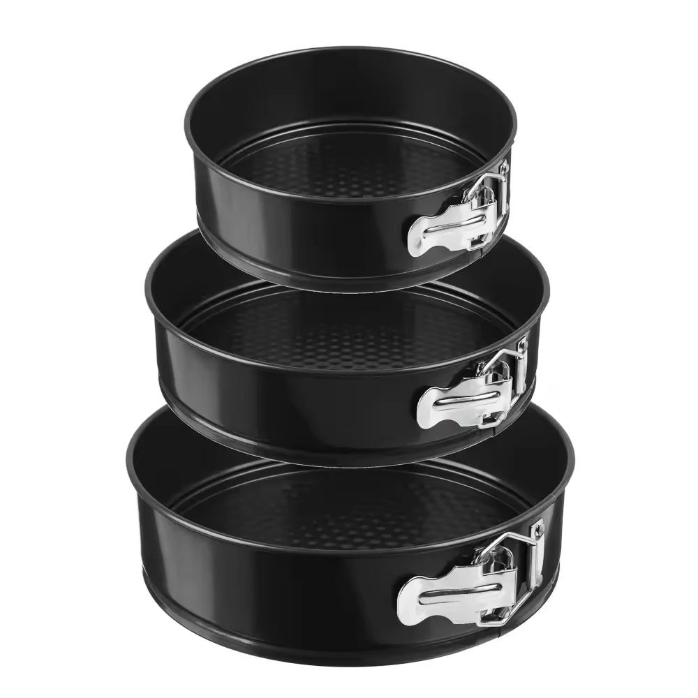 18*18*6.8 Inch Spot Goods Fast Delivery Bake & Cake Springform Pan Bake With Lid Bakeware Mold Tools Baking Pans For Cake