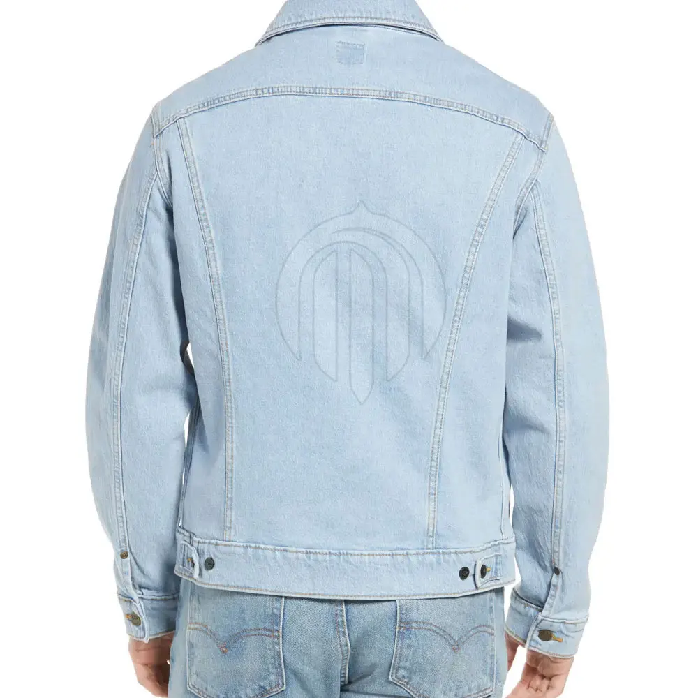 High Quality Made Men Jeans Jackets Lightweight Men Jeans Jackets Custom Design Men Jeans Jackets