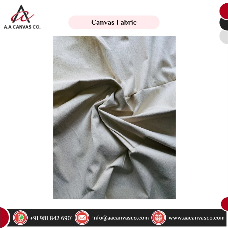 Huge Sale on Premium Quality 310 gsm to 820 gsm Heavy Weight Textile Raw Material 20 Ounce Organic Cotton Canvas Fabric