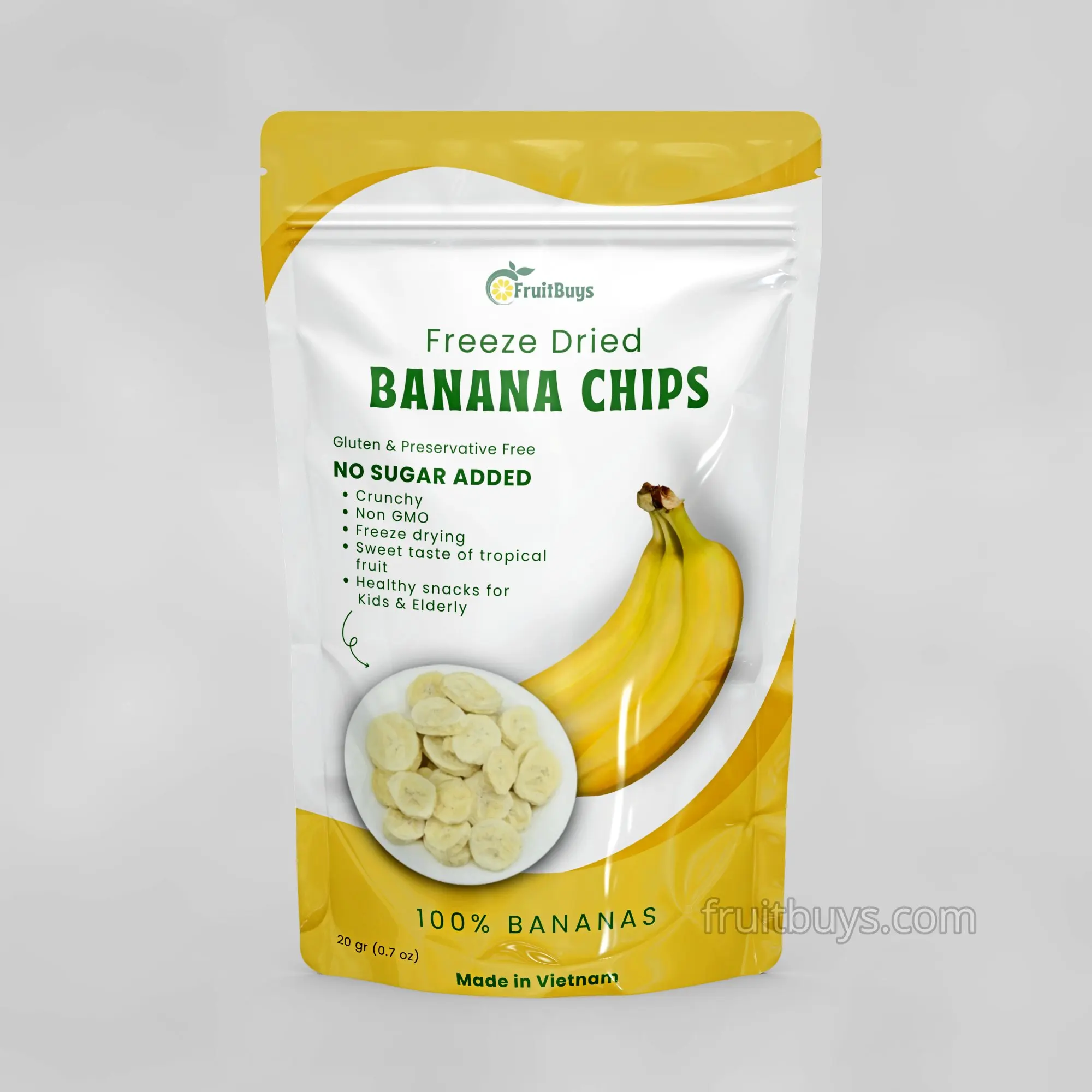 Vietnamese Snacks Freeze Dryed Fruits Dried Banana Free Sample To Try The Product Healthy Snacks Bulk