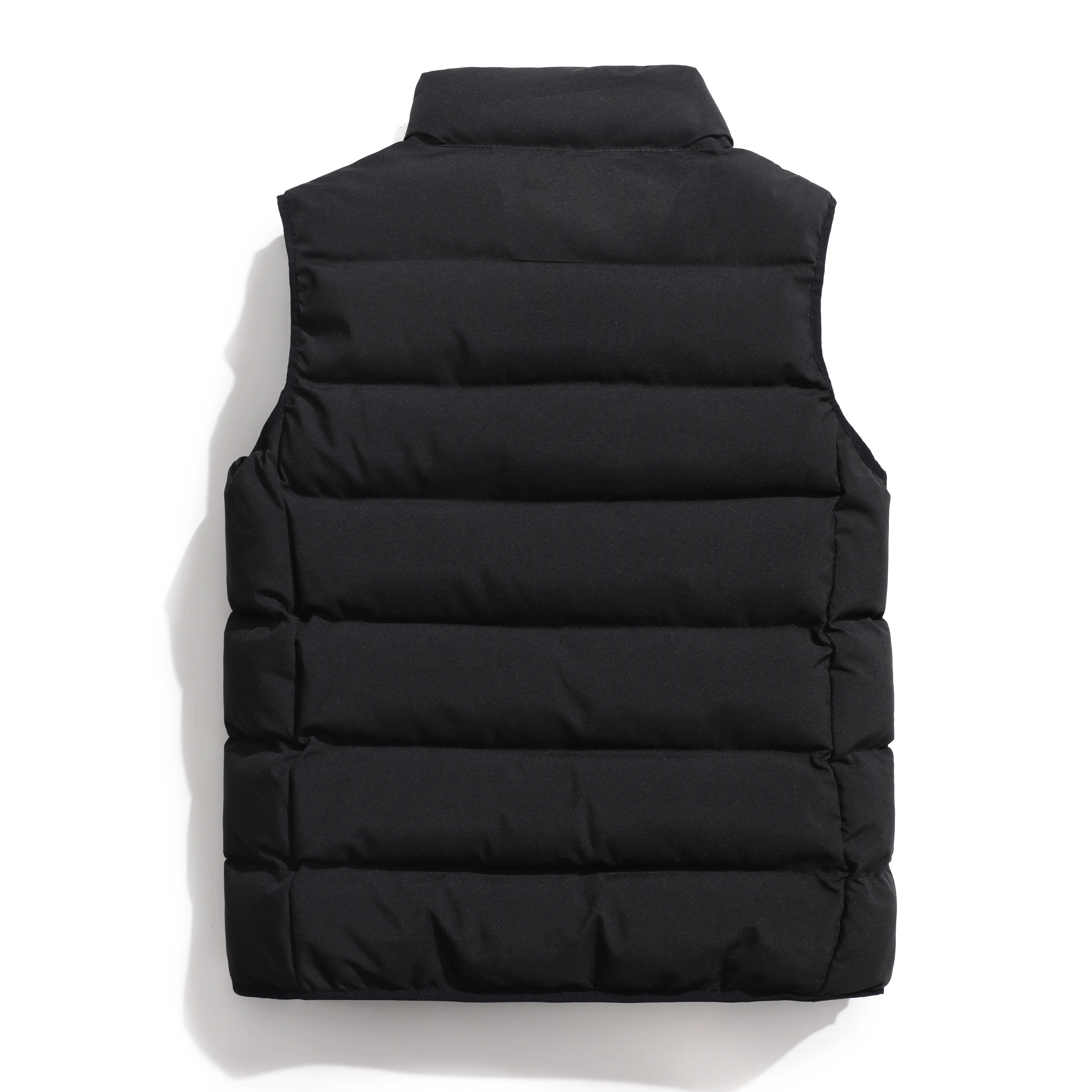 Cheap Price High Quality Boys Clothing Customized Logo Sleeveless Jacket Stand collar Puffer Down Mens Vest