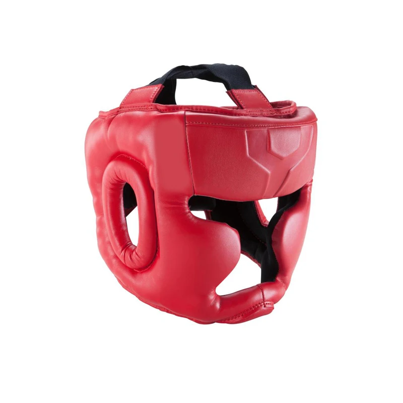 Customized made factory direct supplier head guards at less price make your own logo kick boxing head guards