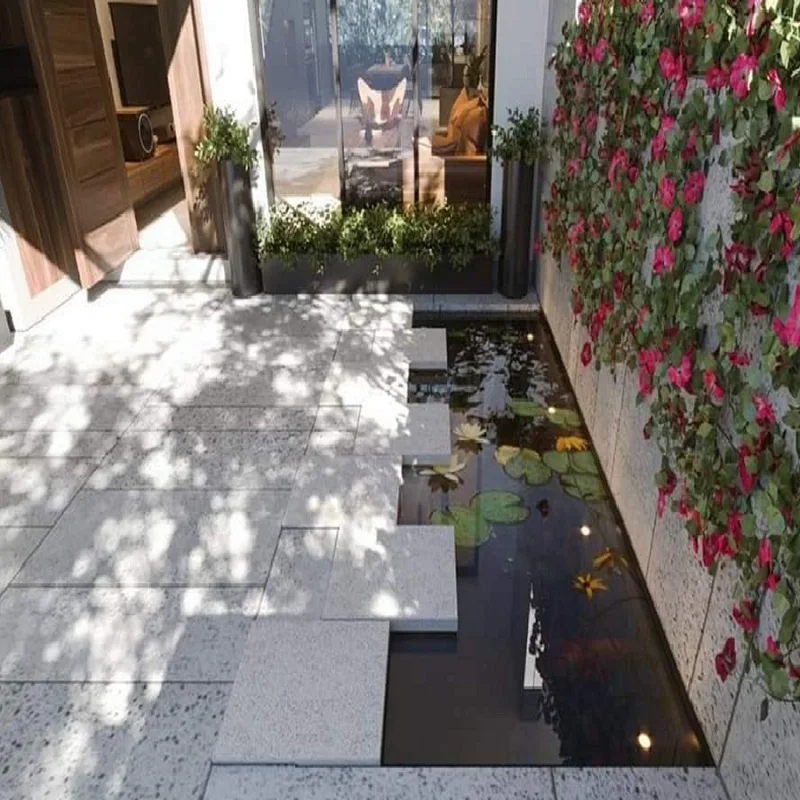 Lava Stone Tile Paver For Sale Antique Portugal Stone Wooden Time Surface Packing Big Natural Rock