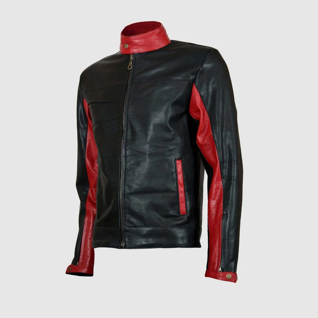 Custom Leather Jacket New Design Breathable Batman The Dark Knight Costume Leather Jackets