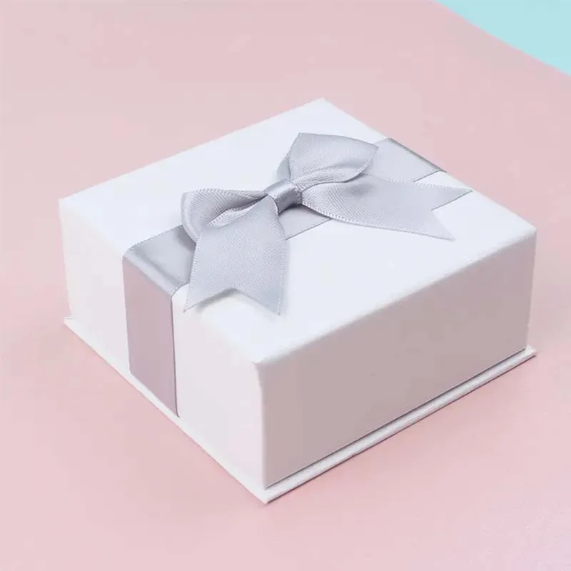 Wholesale Boxes With Logo Flat Pack Jewellery Gift Boxes Jewelry Packaging Pouch and Box